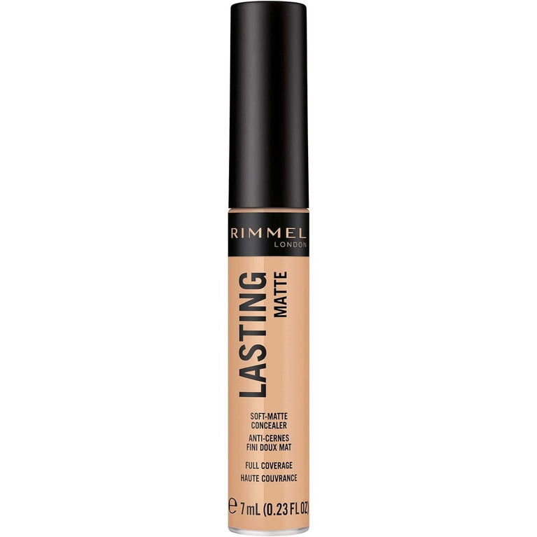 Rimmel Classic Beige Matte Concealer - Velvet Finish, 7ml, Oil Control and Ultimate Comfort