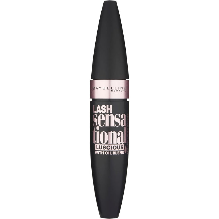 Maybelline New York Lash Sensational Extra-Black Volume Mascara with Curved Brush, Very Black