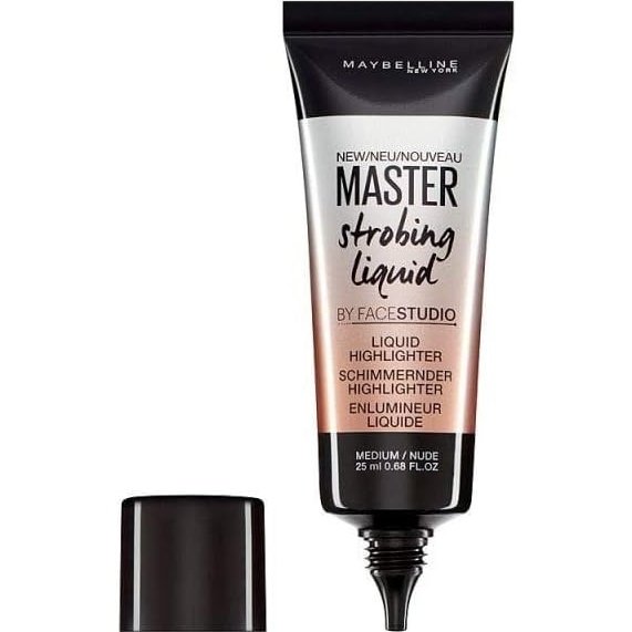 Maybelline Radiant Glow Highlighter - Master Strobing Liquid in 100 Medium Shade