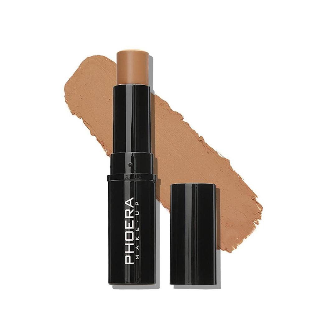 PHOERA 3-in-1 Concealer, Highlighter & Contour Stick - Waterproof Full Coverage Makeup for Medium Skin Tones