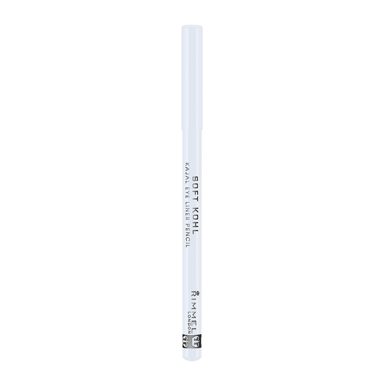 Rimmel London Pure White Khol Eyeliner, 1.2g - Soft, Blendable, and Long-lasting