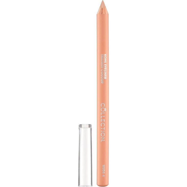 Vegan Collection Cosmetics Nude Kohl Eyeliner: Smudge-Proof, Brightening, and Highly Pigmented for Instant Impact