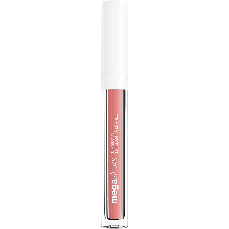 Wet 'n' Wild Extra-Glossy Vegan Lip Gloss with Hyaluronic Acid and Collagen - Mega Slicks in Snuggle Sesh