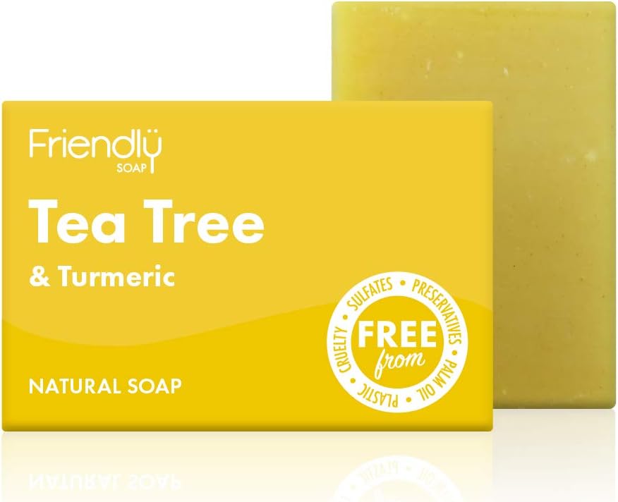 Natural Tea Tree & Turmeric Antibacterial Soap