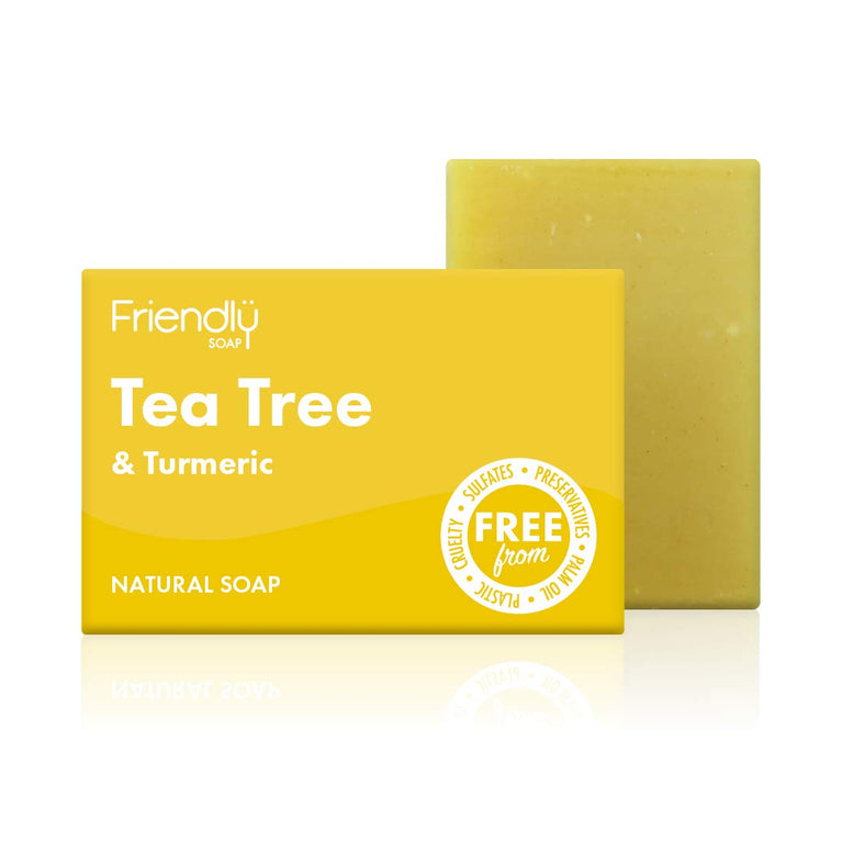 Natural Tea Tree & Turmeric Antibacterial Soap