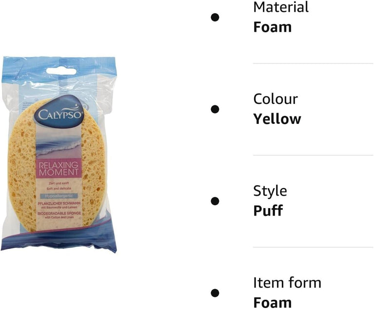 Calypso Relaxing Moment Bath Sponge with Varying Colors