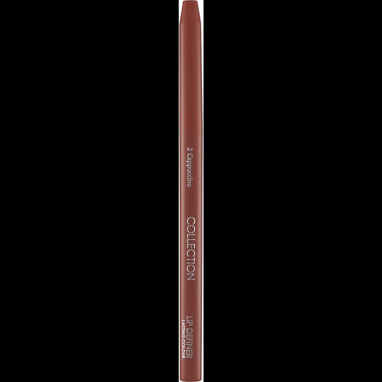 Collection Cosmetics Retractable Lip Liner, Full Coverage Lip Definer Pencil, Long-Lasting & Wear-Proof, Cappuccino, 4.2g