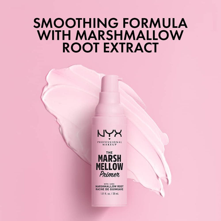 NYX PROFESSIONAL MAKEUP Hydrating Marshmellow Skin Primer - All-Day Wear Makeup Base