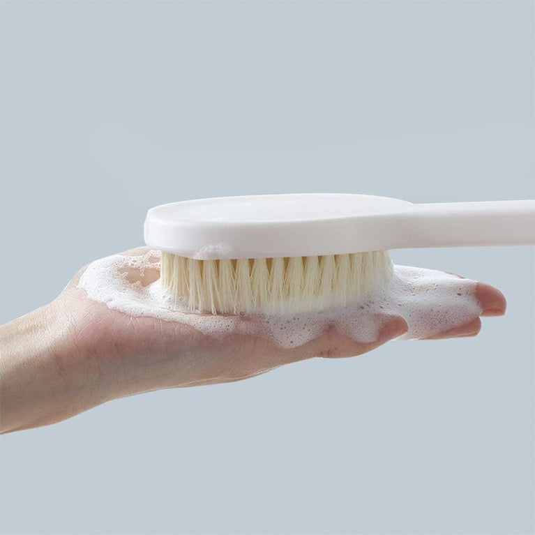 Gentle Exfoliating Long Handled Body Brush for Smooth Skin and Improved Circulation