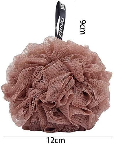 Luxurious 2 Pack Shower Sponge for Gentle Exfoliation and Rich Lather