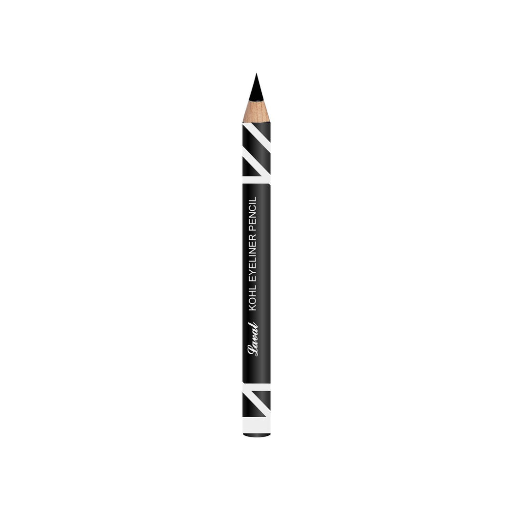 Black Smudge-Proof Kohl Eye Pencil - Easy to Apply and Blend