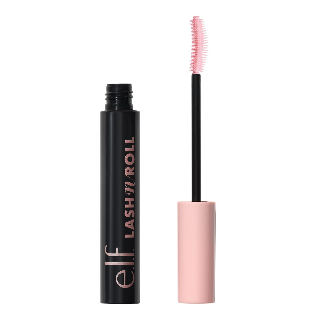 e.l.f. Ultimate Curling Mascara for High-Impact Lifted Lashes, Smudge-Resistant, Vegan & Cruelty-Free, Black