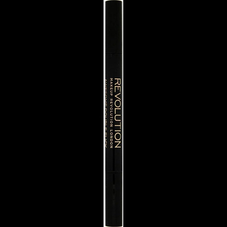 Revolution Beauty London, Versatile Dual Tip Liquid Eyeliner, 1ml - For Festive and Everyday Looks
