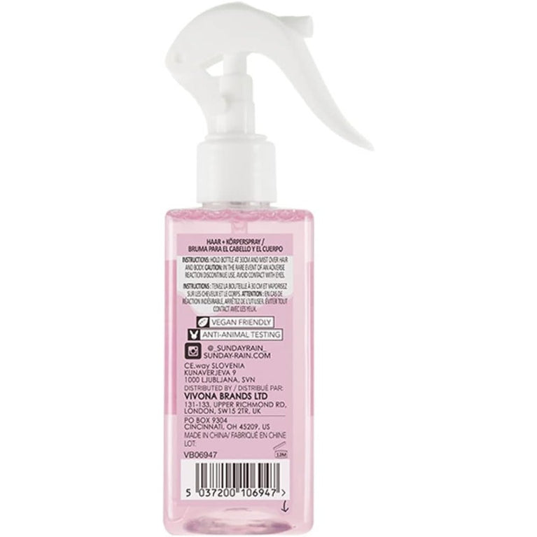 Acai Berry Hair & Body Mist, Refreshing & Fruity, 200ml - Vegan & Cruelty-Free