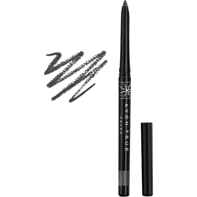 Avon 12-Hour Wear Glimmerstick Eyeliner in Saturn Grey - Waterproof and Retractable