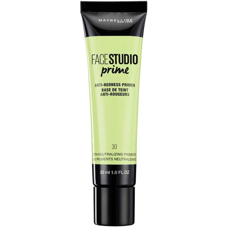 Maybelline Flawless Anti-Redness Primer in Green #30 – Baby Skin Finish