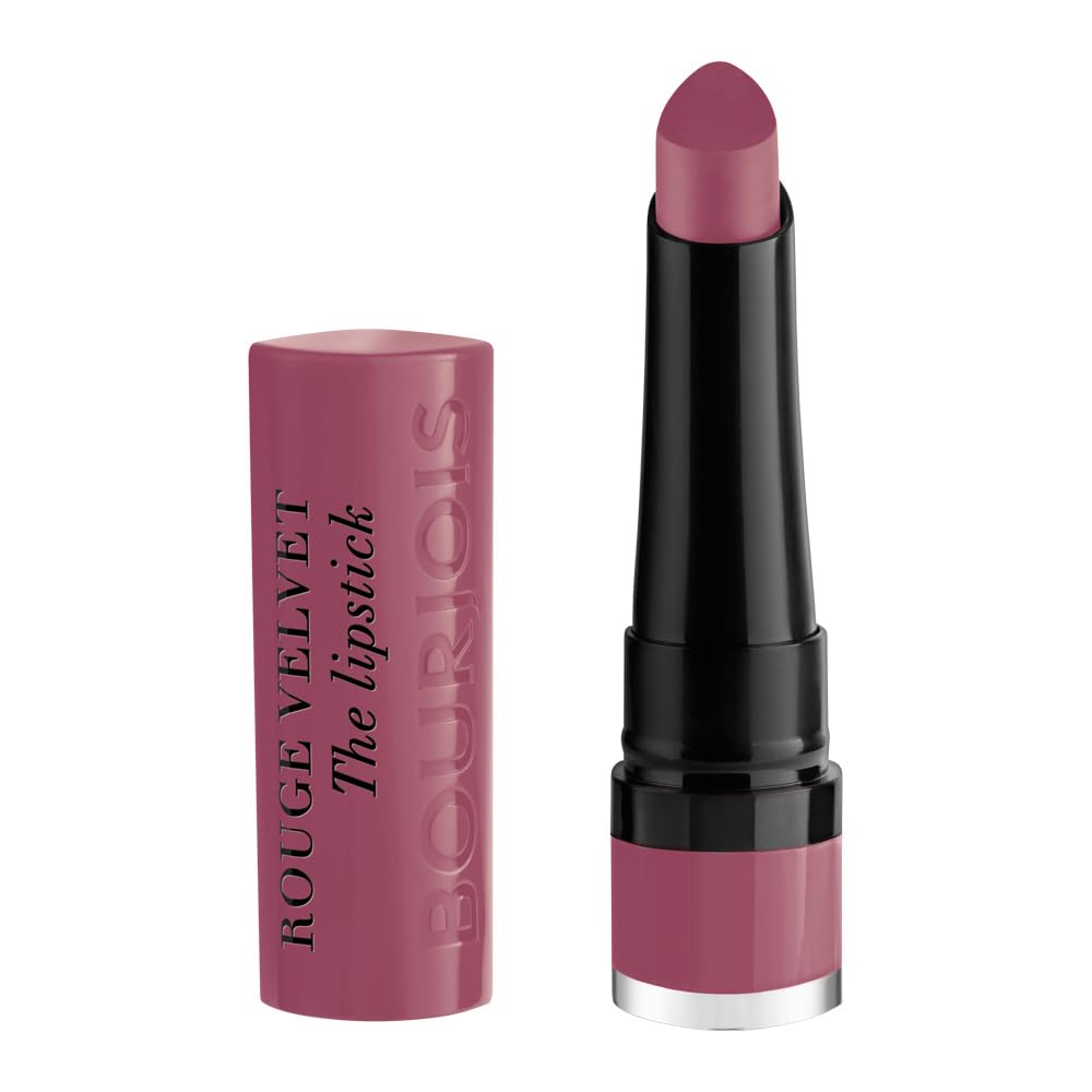 Bourjois Velvet Lipstick in 19 Place Des Roses Shade, 2.4G