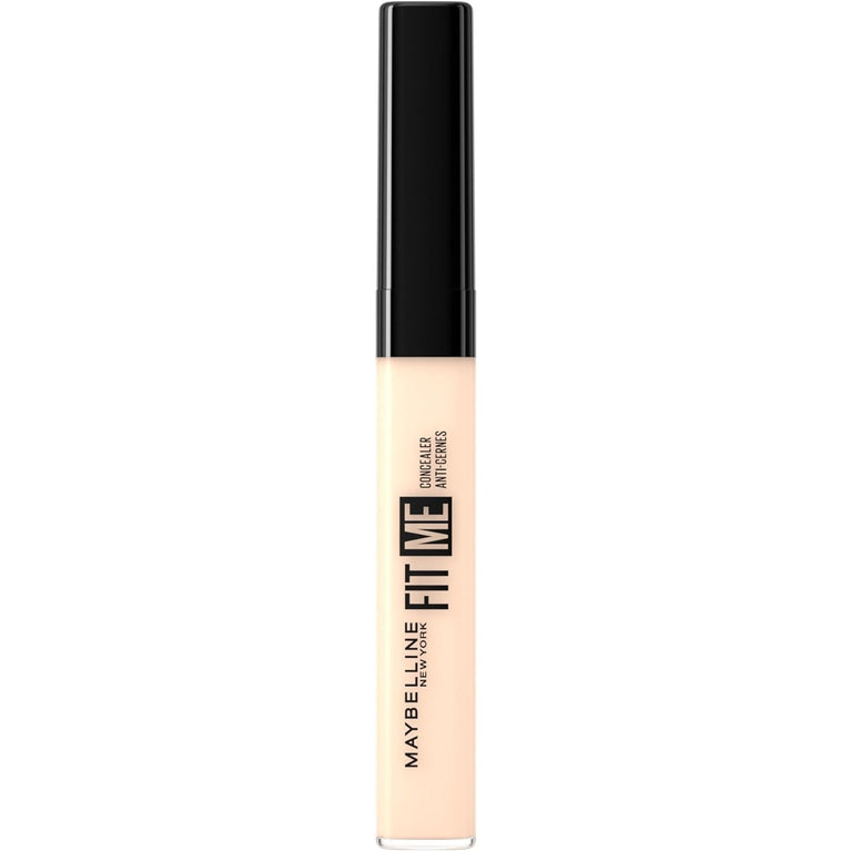 Maybelline's Natural Finish Fit Me Concealer - Full Coverage, Oil-Free, Fragrance-Free in Ivory Shade 05, 6.8ml