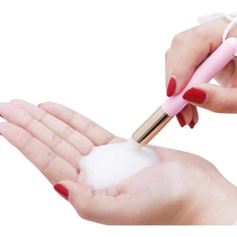60ml Plant-Based, Alcohol-Free Eyelash Shampoo with Bonus Soft Brush for Improved Eyelash Extension Health and Longevity (2.2 OZ)