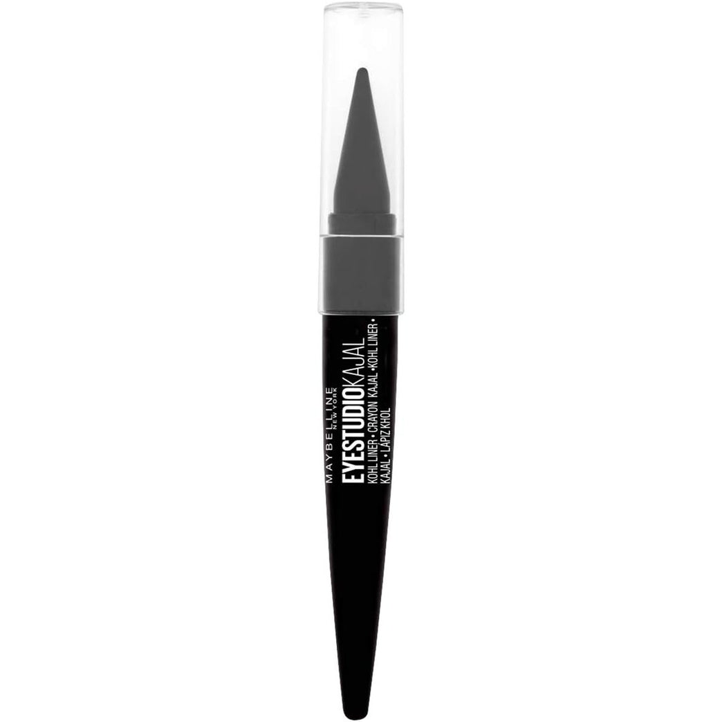 Maybelline Seductive Intensity Cream-Stick EyeLiner in Pitch Black, 13g - No Sharpener Needed