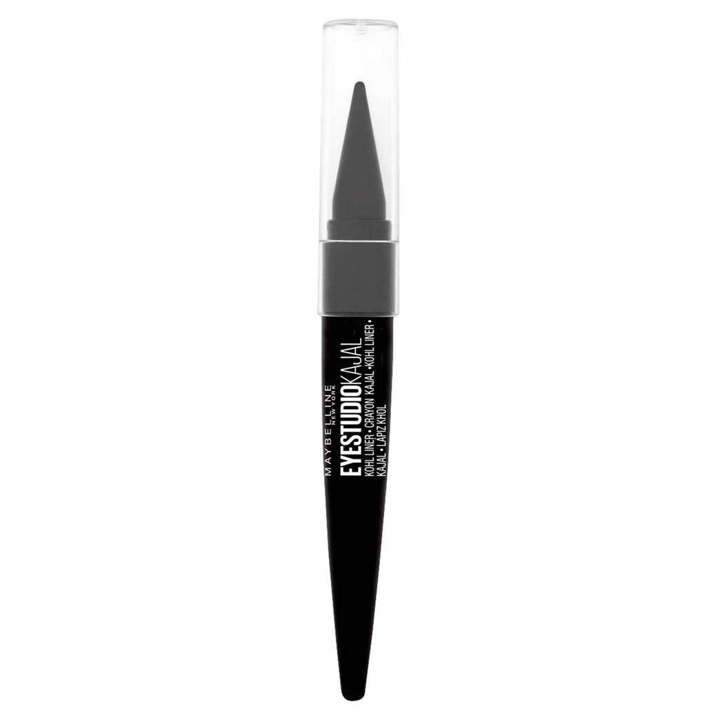 Maybelline Seductive Intensity Cream-Stick EyeLiner in Pitch Black, 13g - No Sharpener Needed