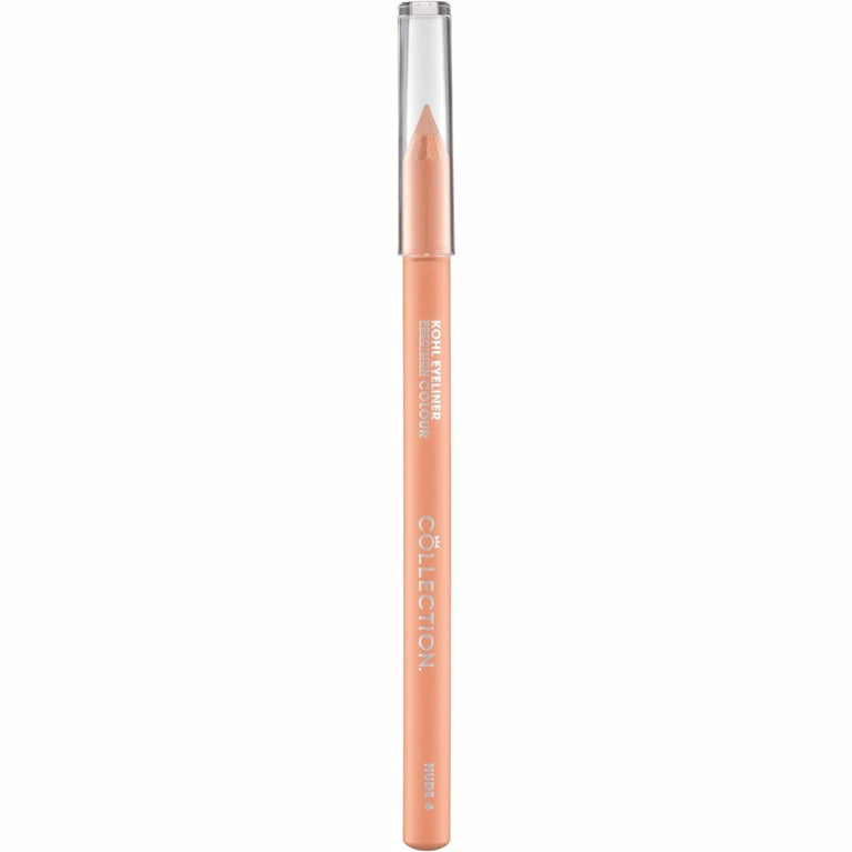 Vegan Collection Cosmetics Nude Kohl Eyeliner: Smudge-Proof, Brightening, and Highly Pigmented for Instant Impact