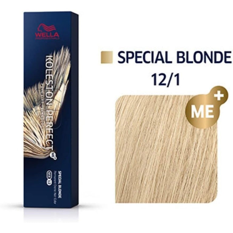 Wella Koleston Perfect MEPlus Special Blonde Hair Color - 12/1 Ash Blonde - 0.66 kg