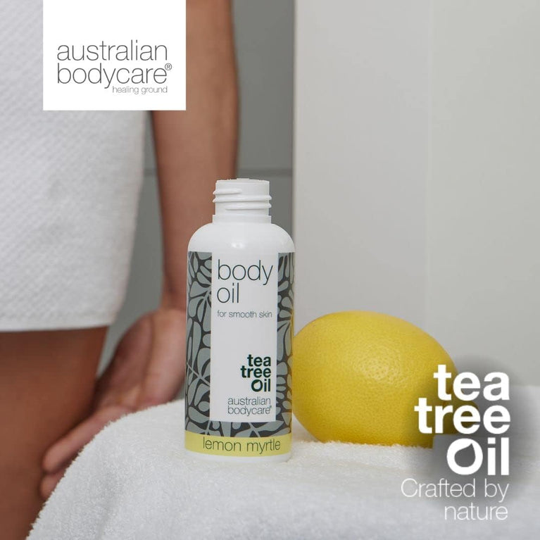 Australian Bodycare Body Oil 80ml with Tea Tree and Lemon Myrtle - Multi-Purpose Skin Treatment