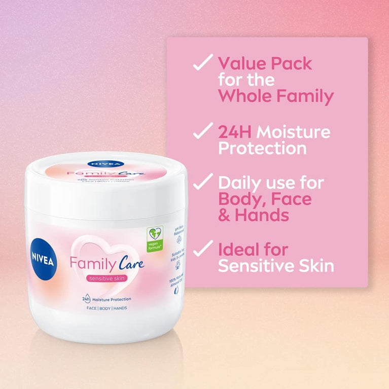 NIVEA Almond Family Care Sensitive Moisturising Cream