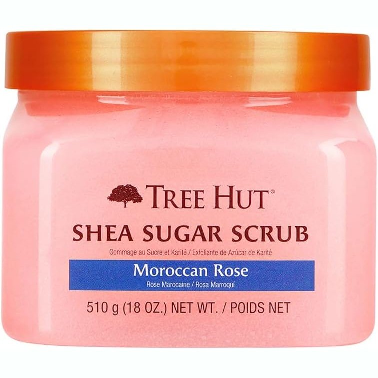 Exotic Moroccan Rose Shea Sugar Exfoliating Scrub - 18 oz by Tree Hut