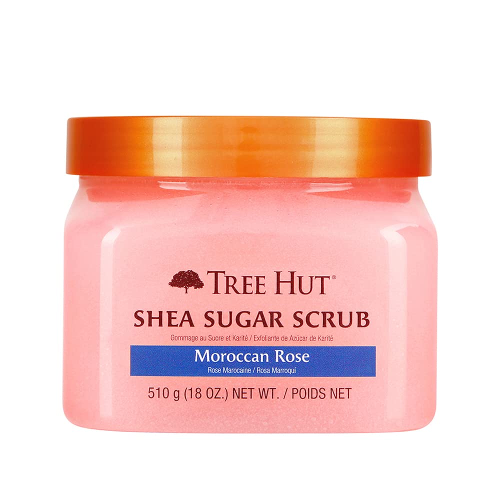 Exotic Moroccan Rose Shea Sugar Exfoliating Scrub - 18 oz by Tree Hut