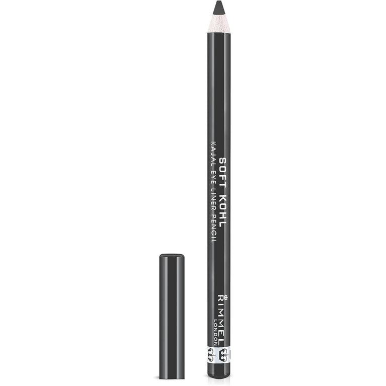 Rimmel London's Gentle Kajal Eye Pencil in Grey #064: A 200g Unit for Daily Beauty and Hygiene