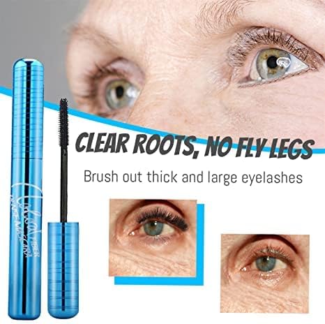 PrimLash Duo Set - Hypoallergenic Volumizing Mascara for Senior Women with Sensitive Eyes and Thinning Lashes, Waterproof and Black