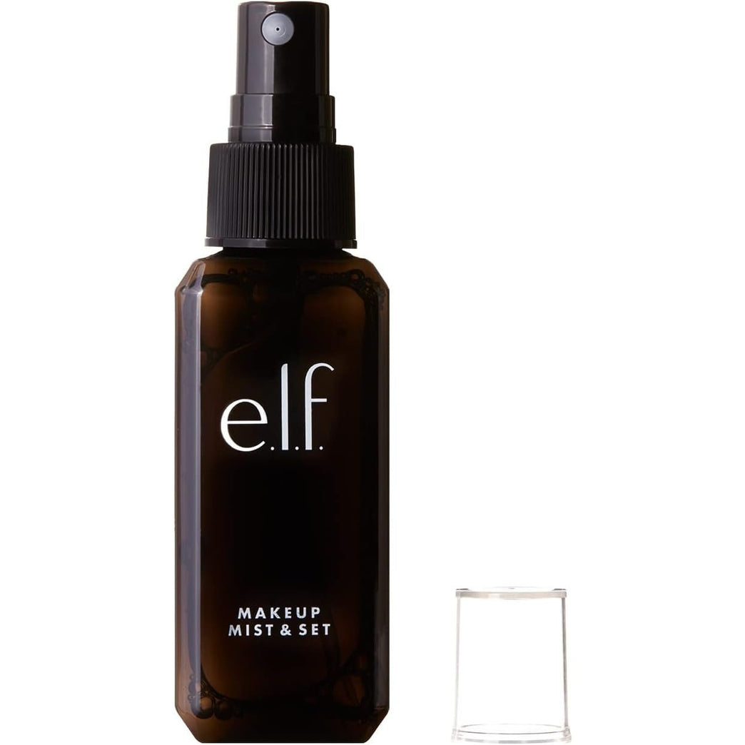 e.l.f. Nourishing Makeup Fixer Spray, Extended Wear, Enriched with Aloe & Vitamins, 2.02 Oz