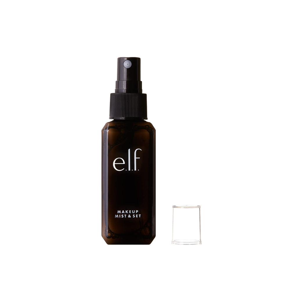 e.l.f. Nourishing Makeup Fixer Spray, Extended Wear, Enriched with Aloe & Vitamins, 2.02 Oz