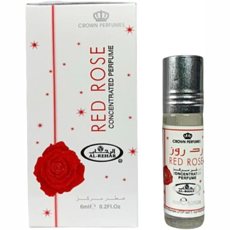 Captivating Red Rose Perfume Oil - 6ml by Al Rehab