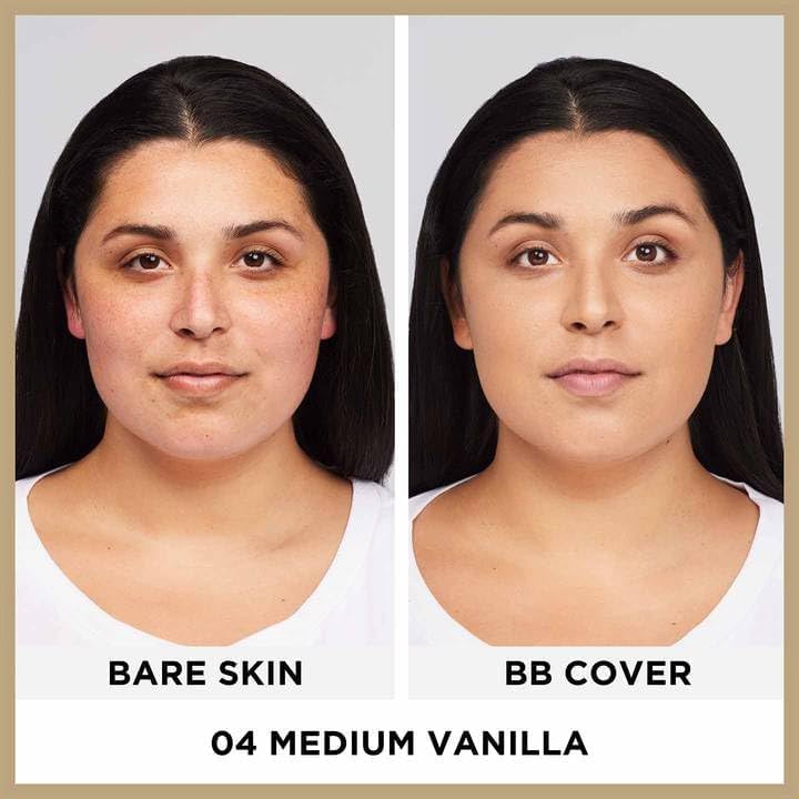 L'Oreal Paris Age Perfect SPF 50 BB Cream in Medium Vanilla - Lightweight Coverage with Hydrating Serum & Vitamin B3 Infused