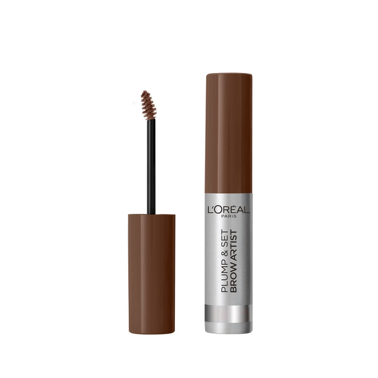 L'Oréal Paris Infallible 24H Wear Brow Gel Mascara, Waterproof and Long Lasting, For Naturally Fuller Looking Eyebrows, 5 ml, Shade: Light Brunette 5.0