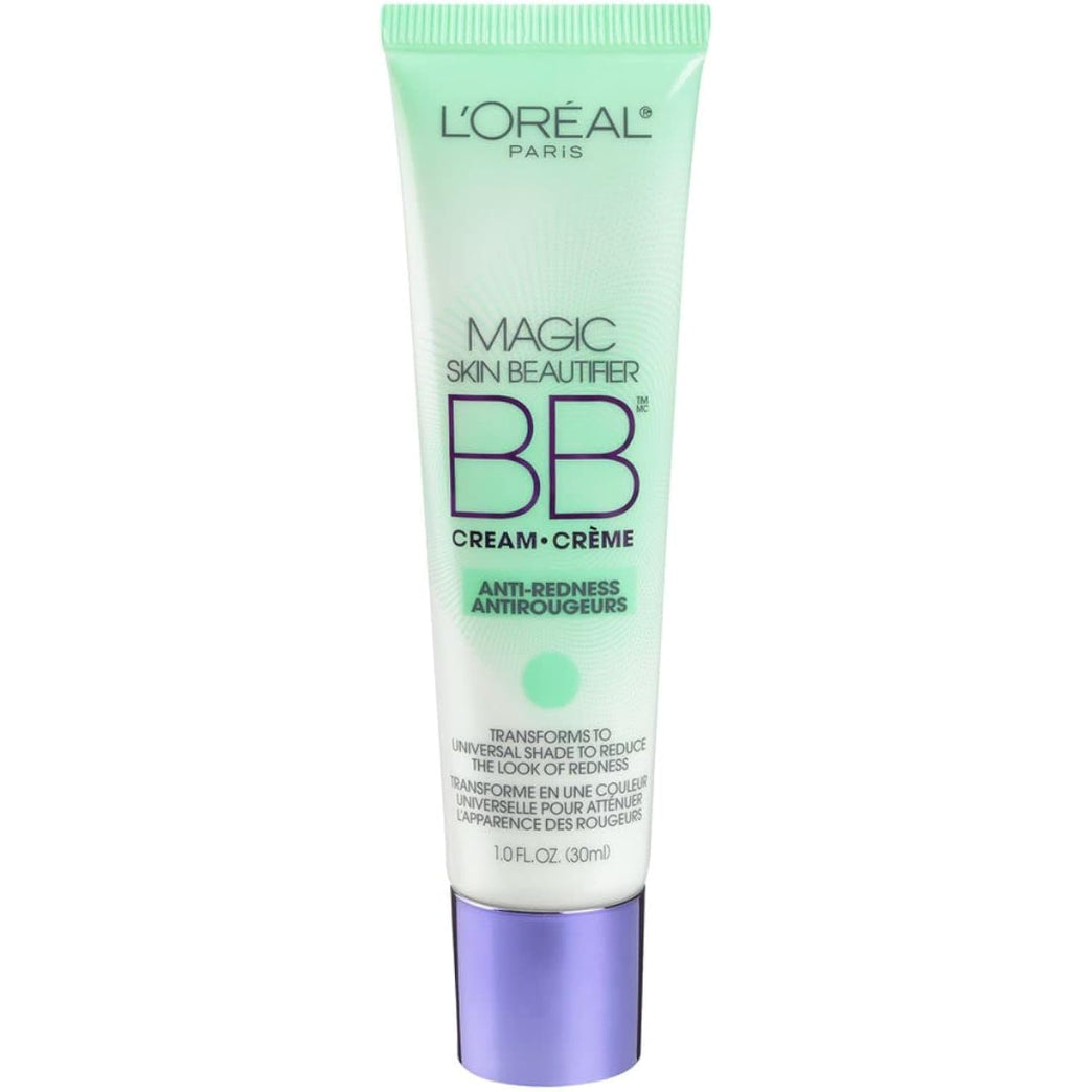 L'Oreal Paris Miracle Skin Perfector Anti-Redness BB Cream - Hydrating Skin Color Corrector
