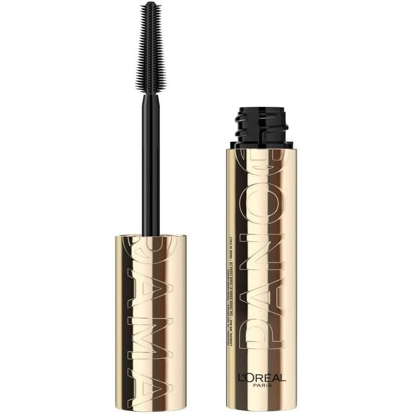 L'Oreal Paris Million Lashes Panorama Mascara, Volumising Formula for Bold, Wide-Eyed Look, 1.4x Magnified Eye Effect, Suitable for Sensitive Eyes, Clump-free Application