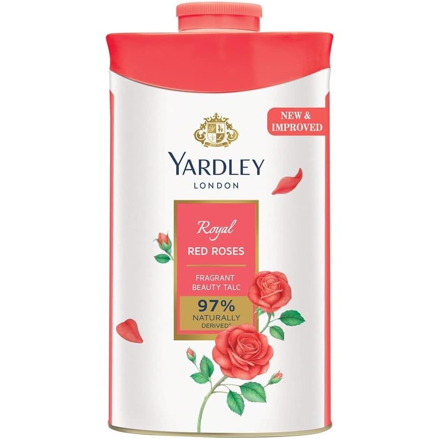 Yardley London RED Rose Perfumed Talcum Powder - 100g