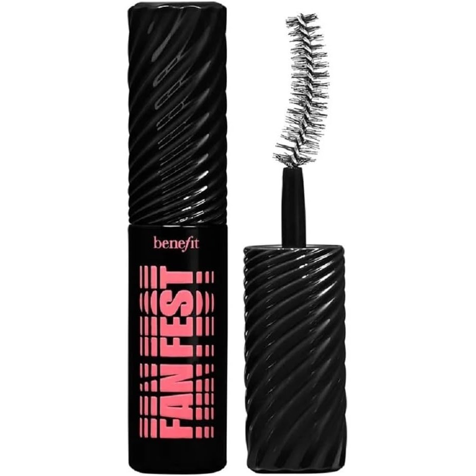 Benefit Mini Eye-Opening Volumising Mascara with Full-Flex Fiber Brush, Black (4g Net wt. 0.14 oz, Pack of 1)