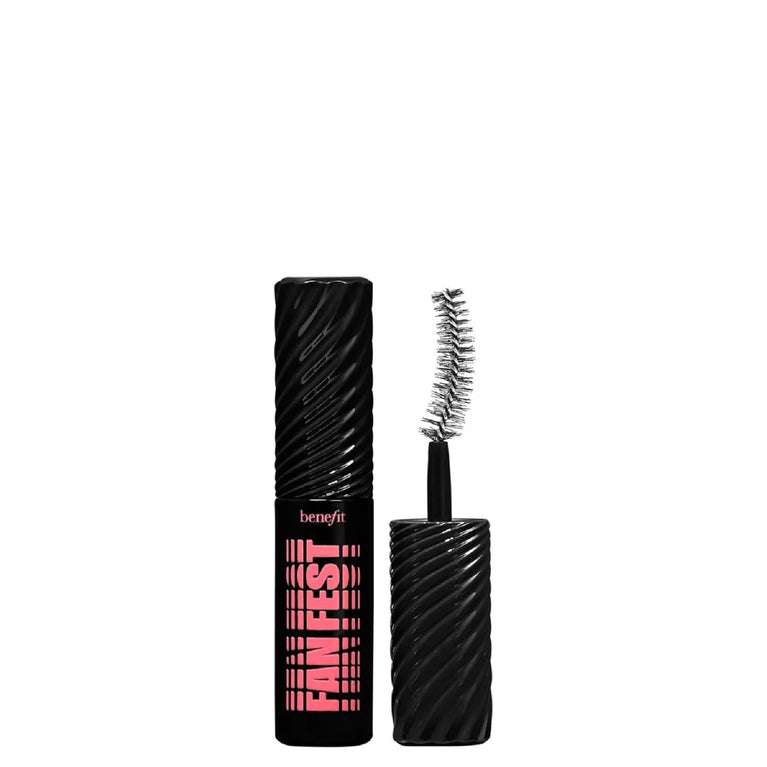 Benefit Fan Fest Mini Volumising Mascara with Full-Flex Fiber Brush & Provitamin B5, Black (4g, 0.14 oz)