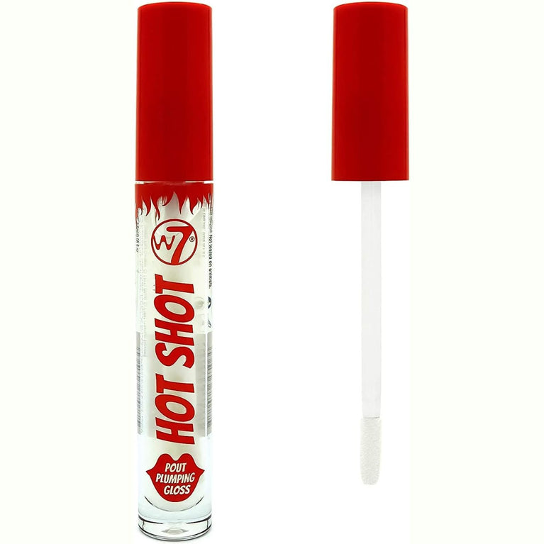 W7 Cosmetics 2-in-1 Lip Plumping Gloss & Nourishing Oil Duo - High-Shine, Non-Sticky Formula, Ideal for Everyday Wear & Glam Looks