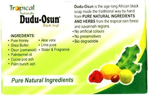 Dudu Osun 150g Tropical Natural African Black Soap - Pack of 3