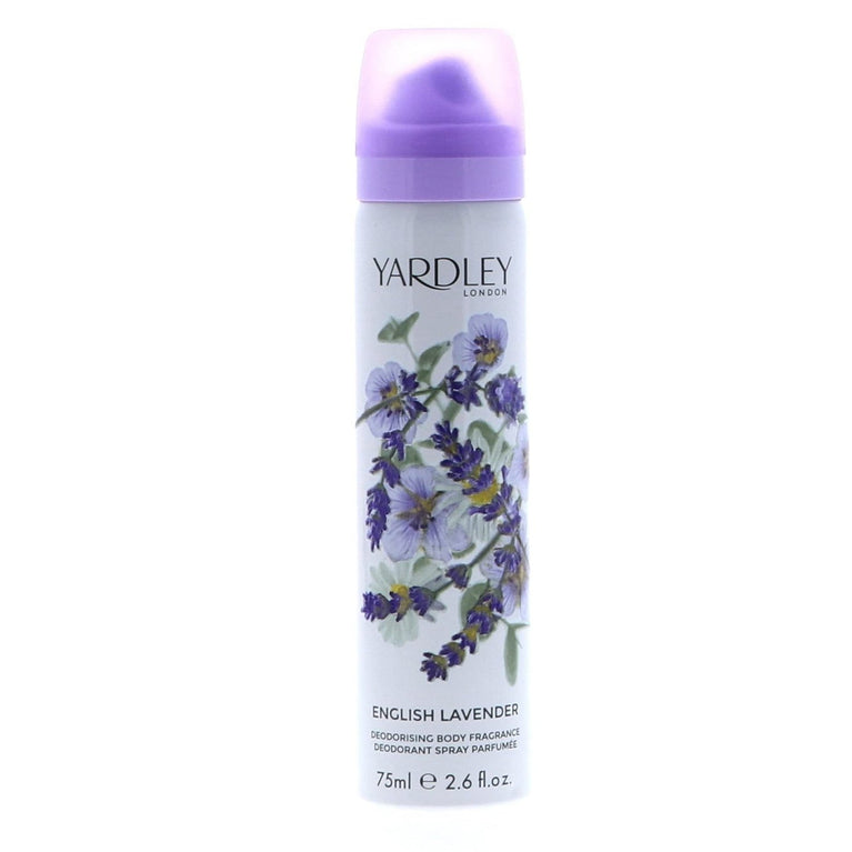 Yardley English Lavender Body Spray, Set of 2, 75 ml Each
