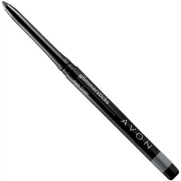 Avon 12-Hour Wear Glimmerstick Eyeliner in Saturn Grey - Waterproof and Retractable