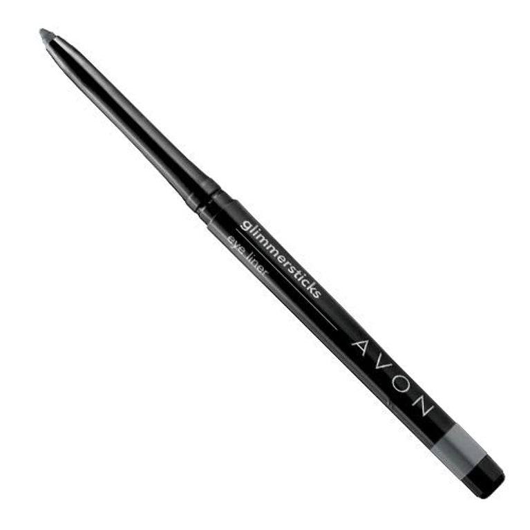 Avon 12-Hour Wear Glimmerstick Eyeliner in Saturn Grey - Waterproof and Retractable