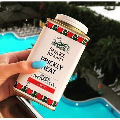 Snake Brand Prickly Heat Powder (140 grams)