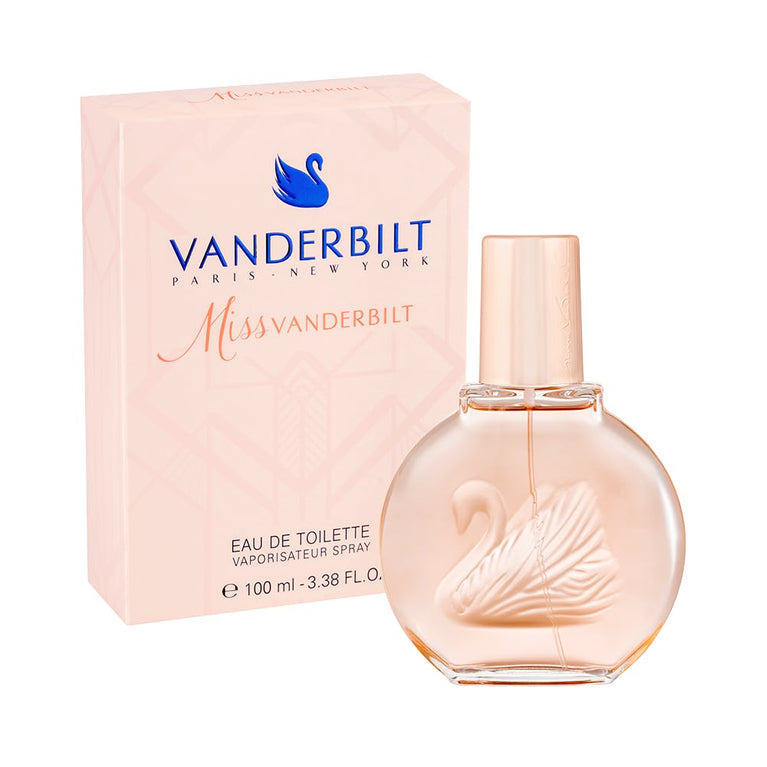 Miss Vanderbilt Eau De Toilette 100ml Spray | Floral Fragrance for Women | Genuine Gloria Vanderbilt Perfume